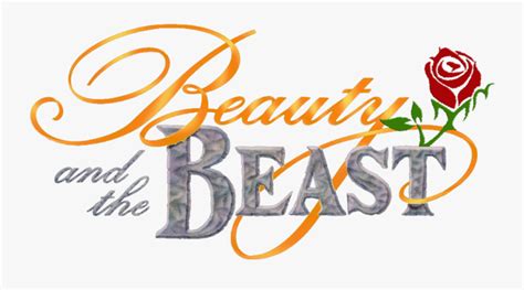 Beauty And The Beast Logo Beast Free Transparent Clipart Clipartkey