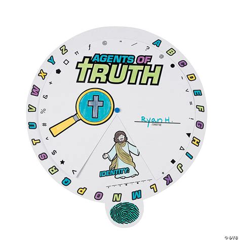 Color Your Own Agents Of Truth Vbs Wheels Discontinued