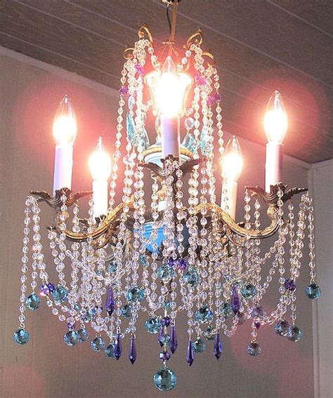 Vintage Crystal Chandelier Chandelier Bougie Chandelier Lamp