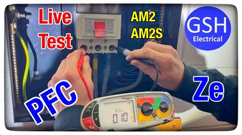 Live Testing On A Phase Dis Board External Earth Fault Loop