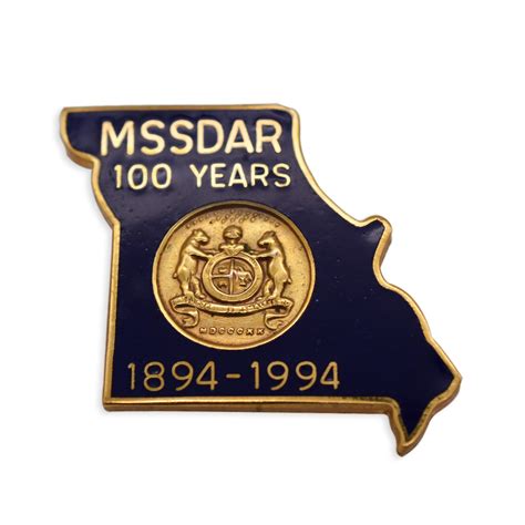 Missouri Centennial Pin Dar Shopping