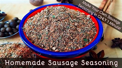 How To Make Sausage Seasoning In Only 1 Minute Fab Flavors For Your Homemade Sausages 171