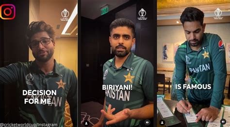 Icc World Cup Pakistan Cricket Team Players Bowled Over By