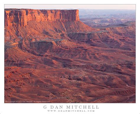 G Dan Mitchell Photograph Murphy Point Sunset Canyonlands National