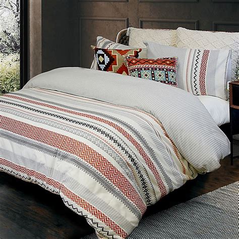 Alamode Home Kelson Duvet Cover Set Bed Bath And Beyond