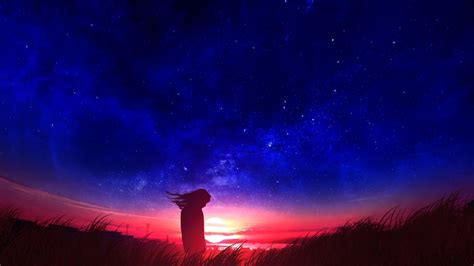 Anime Sky 4k Wallpaper 3840 X 2160 Download 3840x2160 Anime Landscape