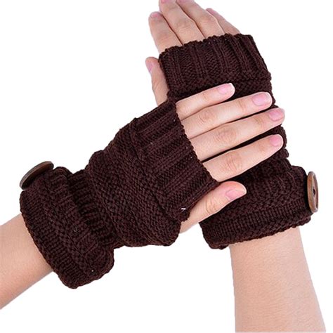 Buy Feitong Fashion Winter Knitted Warm Fingerless