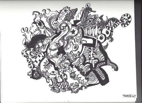 Random Abstract Drawing With Sharpies By Joshm99 On Deviantart