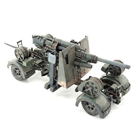 172 Sdkfz 9 Famo Flak 88mm From Drums And Crates Armorama™