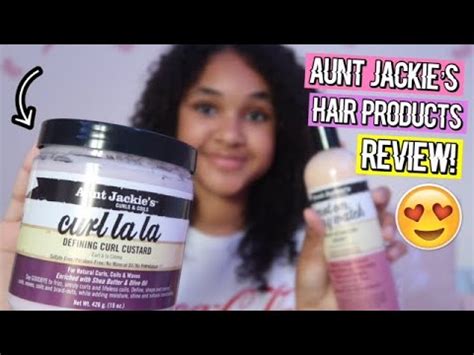 AUNT JACKIE S HAIR PRODUCTS REVIEW Inspiring Vanessa YouTube