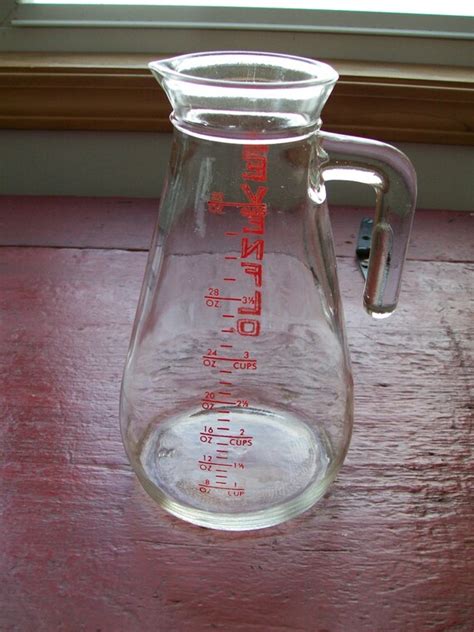 Vintage Evenflo Glass Measuring Pitcher 1950s Baby