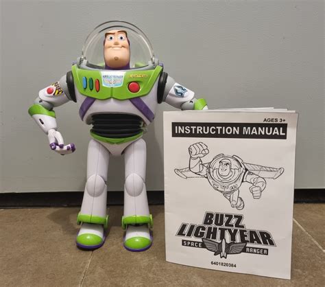 Disney Store Buzz Lightyear Interactive Talking Action Figure Ph