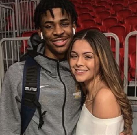 Ja Morant Wife Ja Morant S Girlfriend Kk Dixon Playerwives Com Ja