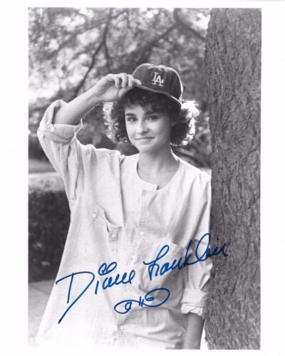 Diane Franklin Signed Photo The Last American Virgin Better Off