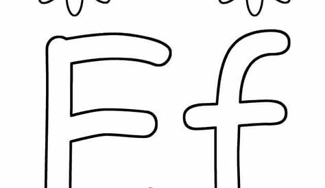 letter f craft free printable