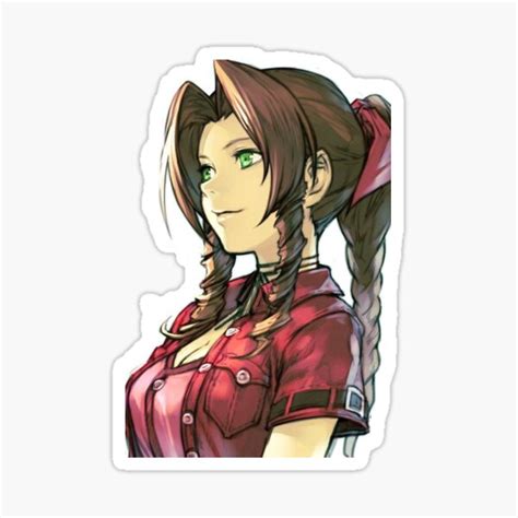 Final Fantasy Aerith Sticker For Sale By Cassidycreates Redbubble