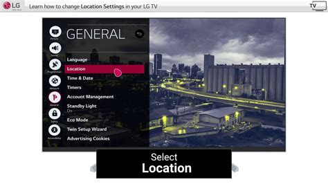 Lg Webos Tv Location Settings In Lg Smart Tvs Youtube