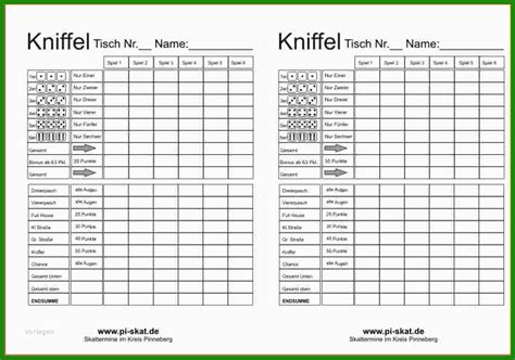 Kniffel oder yahtzee ist ein würfelspiel mit fünf würfeln, einem würfelbecher und einem speziellen spielblock. Kniffel Vorlage Din A4 Pdf - Kostenlose Vorlagen zum Download! - Kostenlose Vorlagen zum Download!