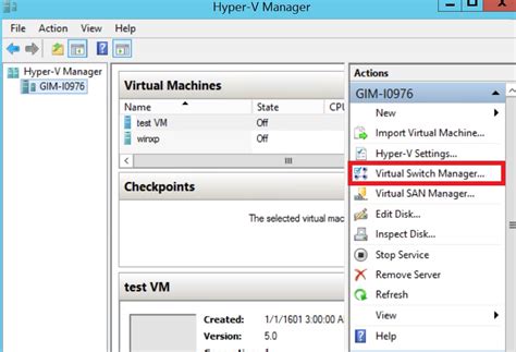 How To Configure Hyper V Virtual Switch