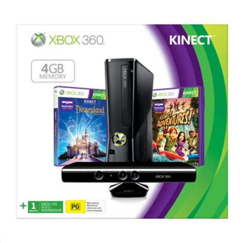 Buy Xbox 360 4gb Kinect Console With 2 Games Online Sanity