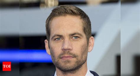 Speed Caused Paul Walker Crash English Movie News Times Of India