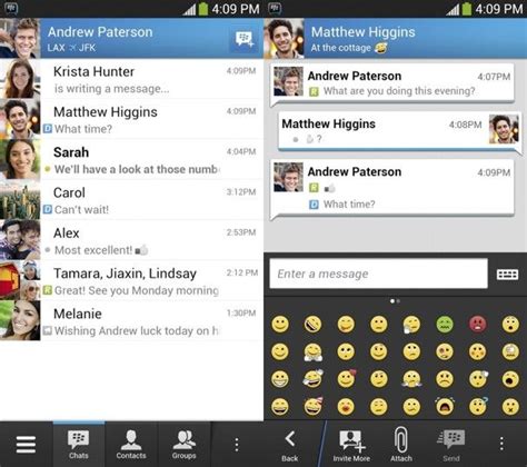 Blackberry Messenger Finalmente Ha Sido Lanzado De Manera Oficial Para