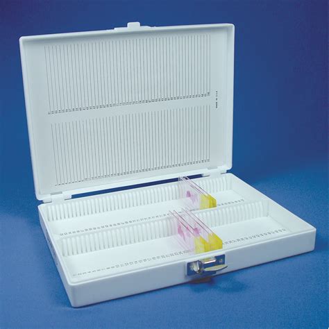 Microscope Slide Storage Box Plastic Large Box Polysciences Inc