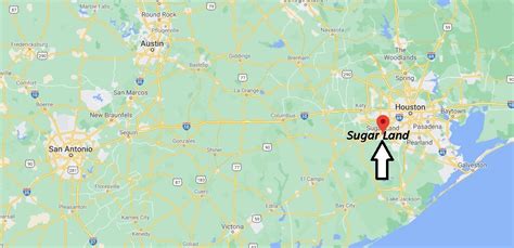 Where Is Sugar Land Texas What County Is Sugar Land Tx In Where Is Map