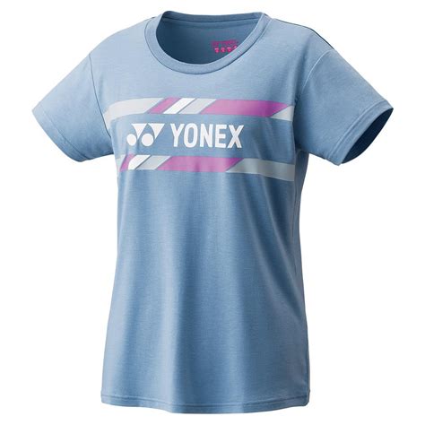 Yonex Womens Practice Tennis T Shirt In Mist Blue