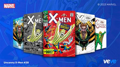Marvel Digital Comics Uncanny X Men 28 Veve Digital Collectibles