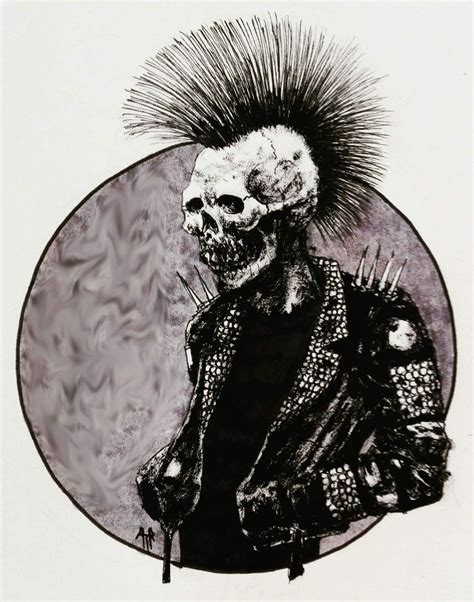 Skulls N Skeletons Punk Art Skull Art Skull Wallpaper