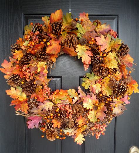 30 Easy Diy Fall Wreaths Anyone Can Make Sarah Blooms
