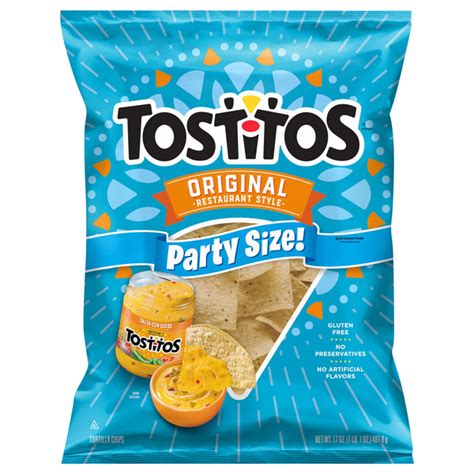 save on tostitos tortilla chips original restaurant style party style