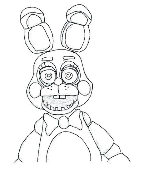 Fnaf Coloring Pages Chica At Free Printable