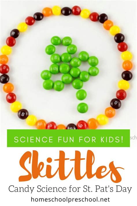 Skittles Science Project For St Patricks Day In 2020 Science