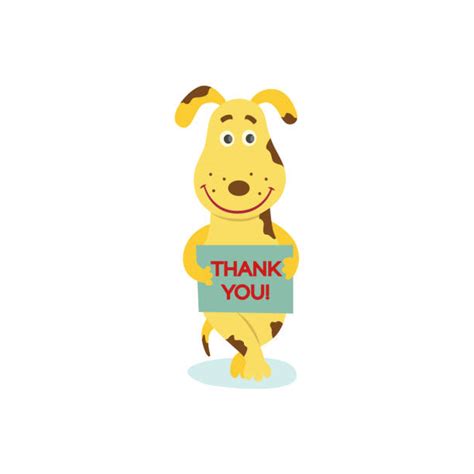 Dog Thank You Illustrations Royalty Free Vector Graphics And Clip Art