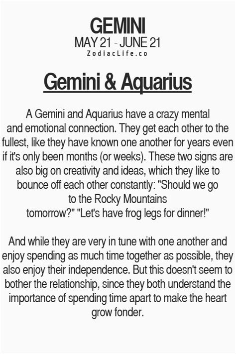 Zodiacspot Your All In One Source For Astrology Gemini And Aquarius