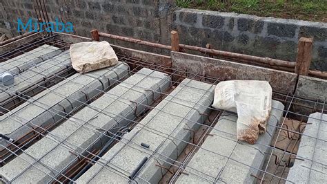 A Walk Through Hollow Block Slab Construction In Kenya Youtube