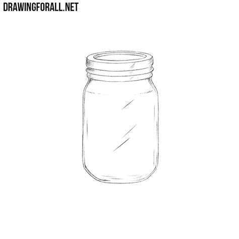 Flowers in a vase is a classic drawing subject. How to Draw a Jar | Drawingforall.net