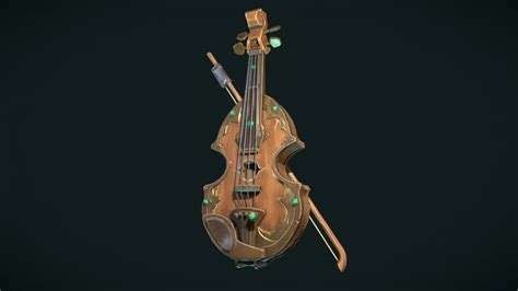 violin 3d models sketchfab