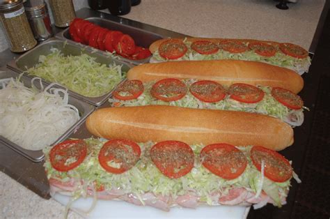 The authentic sub sandwich, served mike's way with onions, lettuce, tomatoes, olive oil blend, red wine vinegar and spices, is what differentiates jersey mike's from the others. Hooray for Hollywood High & Jersey Mikes - Park Labrea ...