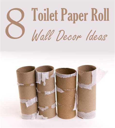 8 Homemade Toilet Paper Roll Art Ideas Musely