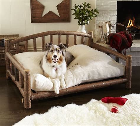 Log Dog Bed Pottery Barn Dog Bed Luxury Dog Kennels Dog Bed Inserts
