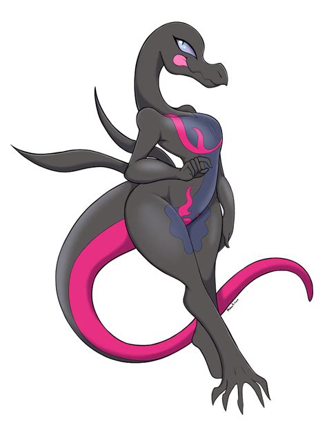 Salazzle Check Description By Thedemonfoxy On Deviantart Anime