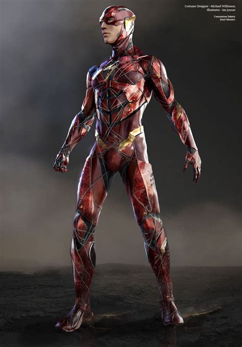 Early Designs For The Flash Justice League Justice League Flash