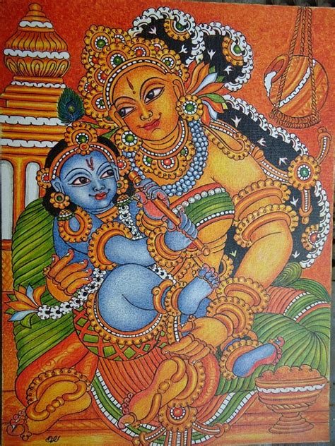 My Talent Mural Painting Krishna