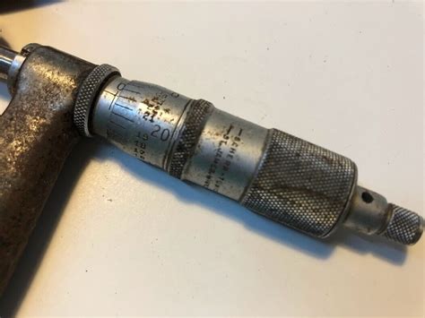 Vintage Scherr Tumico Micrometer Lot Of 2 Ebay