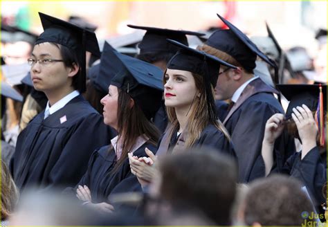 Emma Watson Graduates From Brown University See The Pics