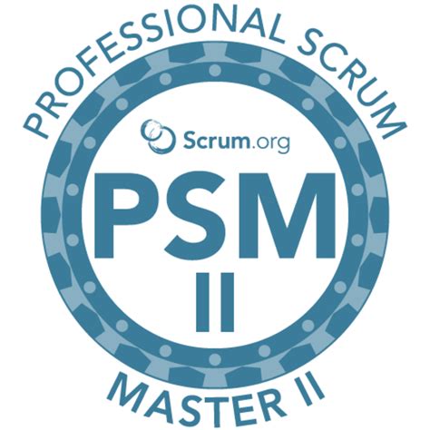 Advanced Scrum Master Professional Scrum Master Ii Tickets By