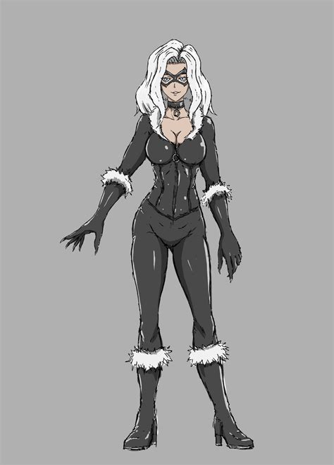 Black Cat Marvel By Mikebar92 On Deviantart